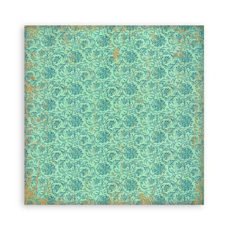 Stamperia Scrapbooking Small Pad 10 sheets cm 20,3X20,3 (8"X8") Backgrounds Selection - The Nutcracker SBBS113
