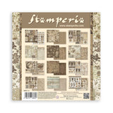 Stamperia Scrapbooking Small Pad 10 sheets cm 20,3X20,3 (8"X8") - Old Lace