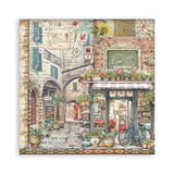 Stamperia Art of Travelling 8x8 Inch Paper Pack (SBBS120)