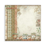 Stamperia Art of Travelling 8x8 Inch Paper Pack (SBBS120)