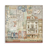 Stamperia Art of Travelling 8x8 Inch Paper Pack (SBBS120)