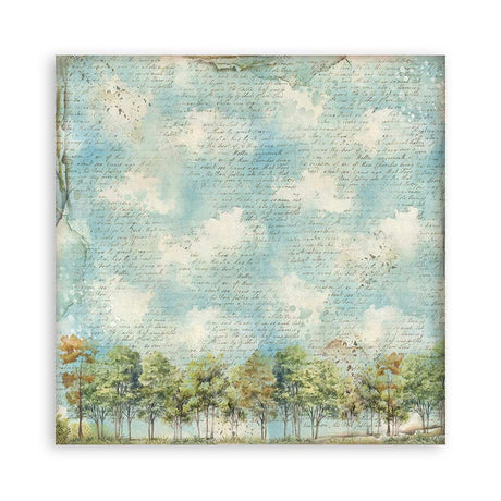 Stamperia Art of Travelling 8x8 Inch Paper Pack (SBBS120)