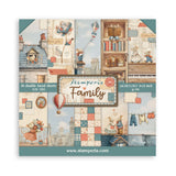 Stamperia Family 8×8 Inch Paper Pack (SBBS137)