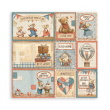 Stamperia Family 8×8 Inch Paper Pack (SBBS137)