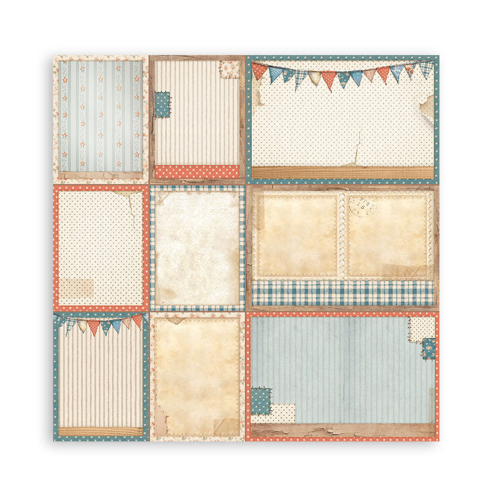 Stamperia Family 8×8 Inch Paper Pack (SBBS137)