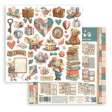 Stamperia Family 8×8 Inch Paper Pack (SBBS137)