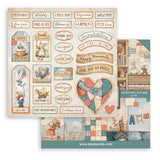 Stamperia Family 8×8 Inch Paper Pack (SBBS137)