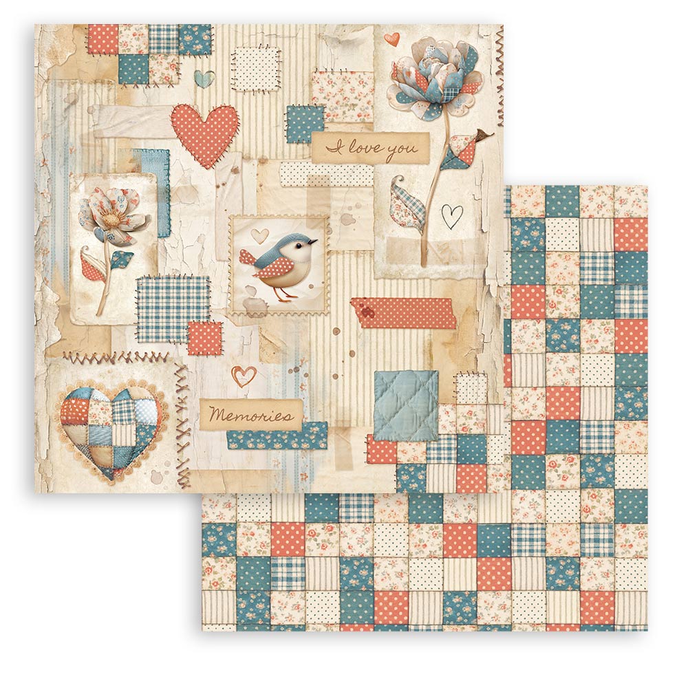Stamperia Family 8×8 Inch Paper Pack (SBBS137)