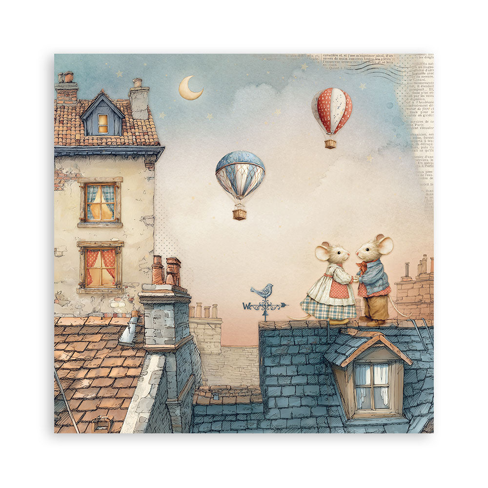 Stamperia Family 8×8 Inch Paper Pack (SBBS137)