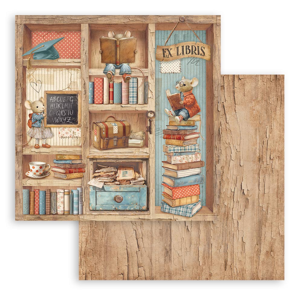 Stamperia Family 8×8 Inch Paper Pack (SBBS137)