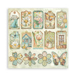 Stamperia Daisy Art 8x8 Inch Paper Pack (SBBS138)
