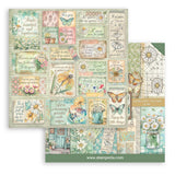 Stamperia Daisy Art 8x8 Inch Paper Pack (SBBS138)