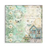 Stamperia Daisy Art 8x8 Inch Paper Pack (SBBS138)