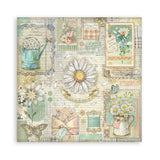 Stamperia Daisy Art 8x8 Inch Paper Pack (SBBS138)