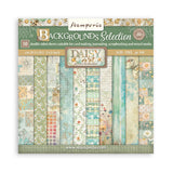 Stamperia Daisy Art 8x8 Inch Paper Pack Maxi Background Selection (SBBS139)