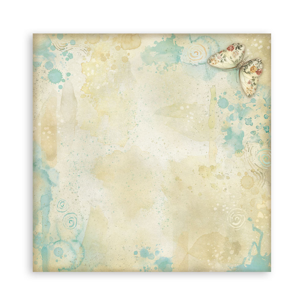 Stamperia Daisy Art 8x8 Inch Paper Pack Maxi Background Selection (SBBS139)
