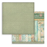 Stamperia Daisy Art 8x8 Inch Paper Pack Maxi Background Selection (SBBS139)