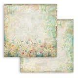 Stamperia Daisy Art 8x8 Inch Paper Pack Maxi Background Selection (SBBS139)