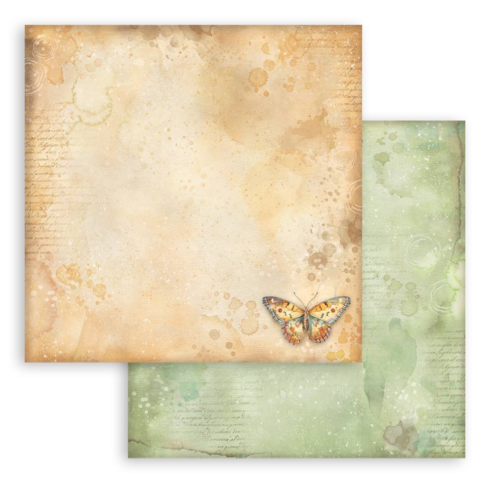 Stamperia Daisy Art 8x8 Inch Paper Pack Maxi Background Selection (SBBS139)
