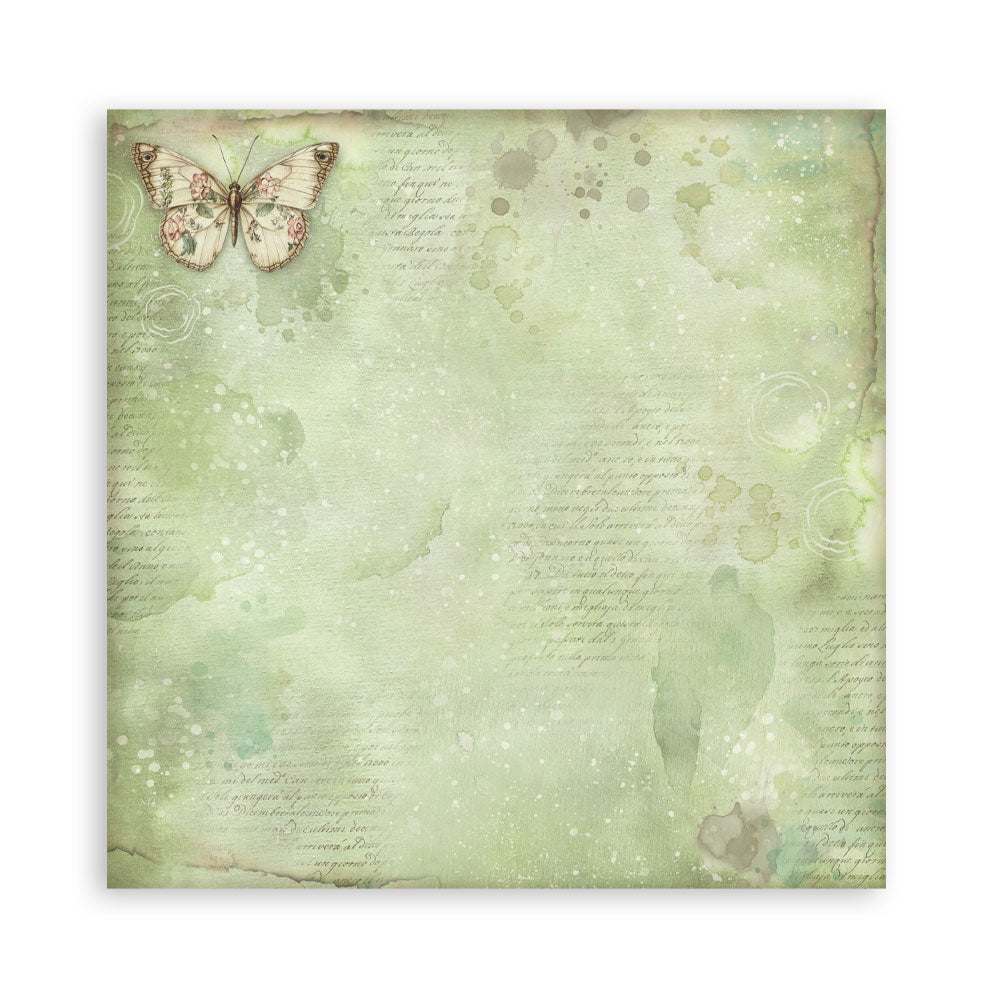 Stamperia Daisy Art 8x8 Inch Paper Pack Maxi Background Selection (SBBS139)