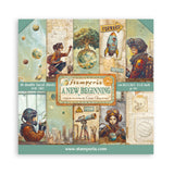 Stamperia A New Beginning 8x8 Inch Paper Pack Double Face (SBBS140)