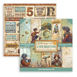Stamperia A New Beginning 8x8 Inch Paper Pack Double Face (SBBS140)