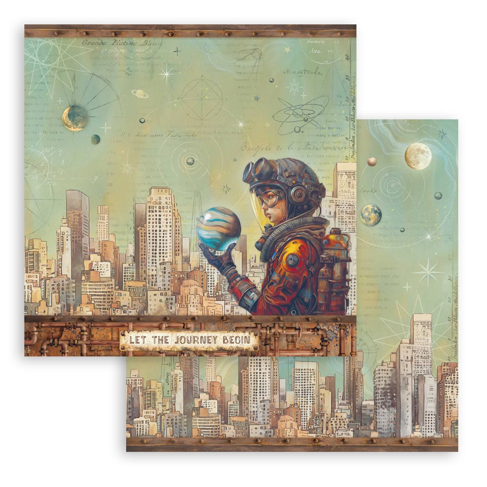 Stamperia A New Beginning 8x8 Inch Paper Pack Double Face (SBBS140)