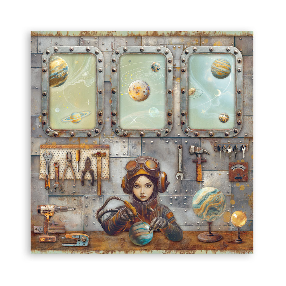 Stamperia A New Beginning 8x8 Inch Paper Pack Double Face (SBBS140)