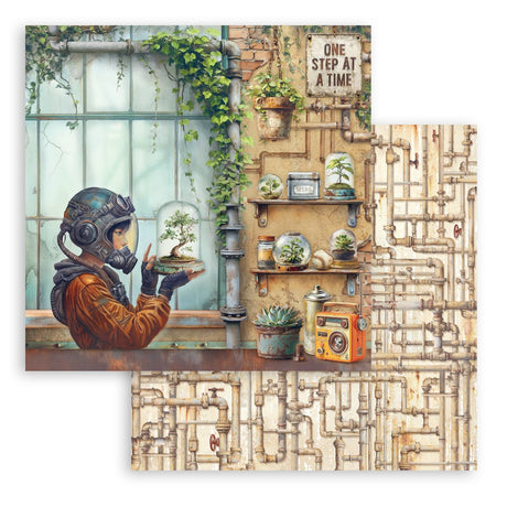 Stamperia A New Beginning 8x8 Inch Paper Pack Double Face (SBBS140)