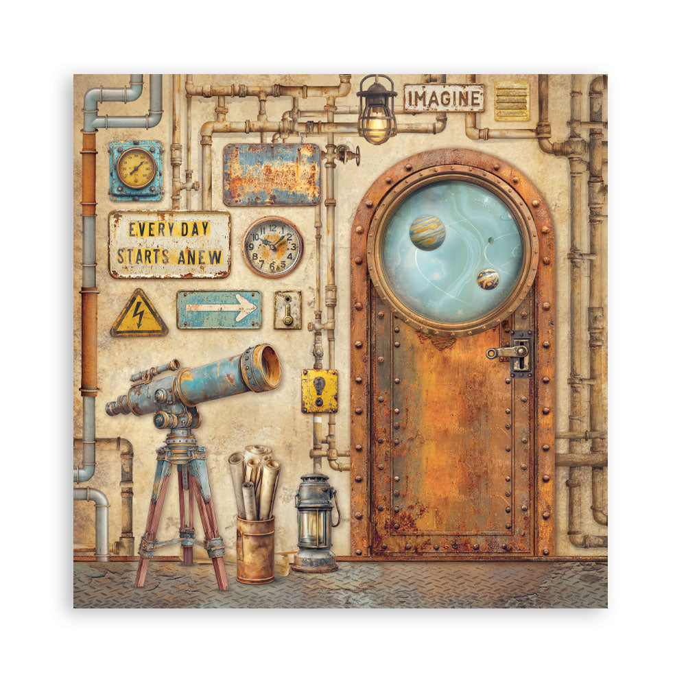Stamperia A New Beginning 8x8 Inch Paper Pack Double Face (SBBS140)
