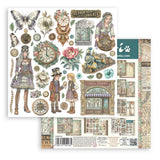 Stamperia Gardens of Time 8x8 Paper Pack (SBBS141)
