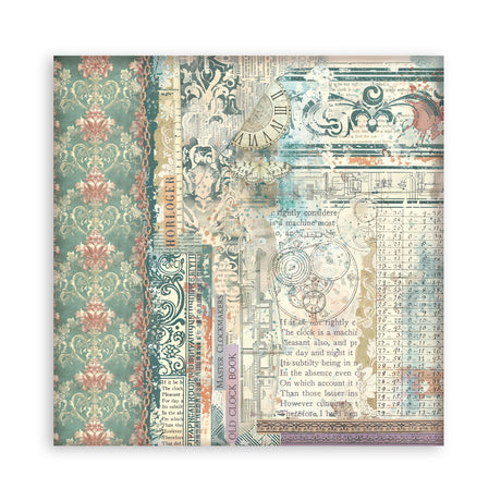 Stamperia Gardens of Time 8x8 Paper Pack (SBBS141)