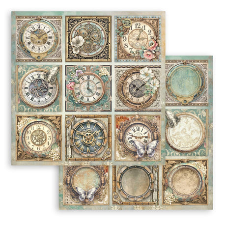 Stamperia Gardens of Time 8x8 Paper Pack (SBBS141)