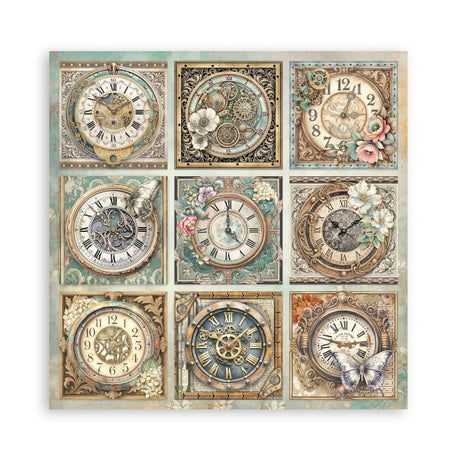 Stamperia Gardens of Time 8x8 Paper Pack (SBBS141)