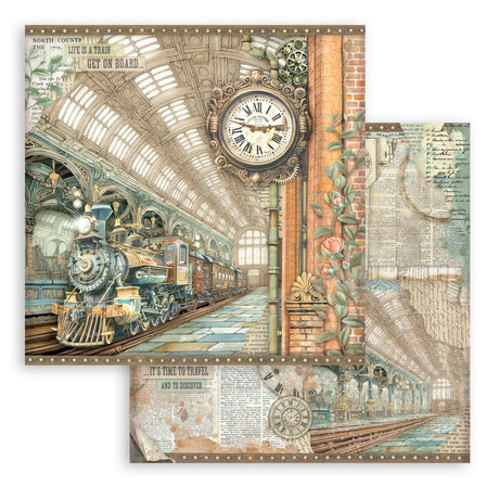 Stamperia Gardens of Time 8x8 Paper Pack (SBBS141)