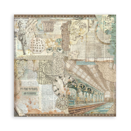 Stamperia Gardens of Time 8x8 Paper Pack (SBBS141)
