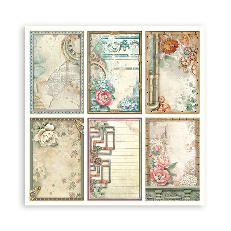 Stamperia Gardens of Time 8x8 Paper Pack (SBBS141)