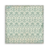 Stamperia Gardens of Time 8x8 Maxi Background Pad (SBBS142)