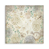 Stamperia Gardens of Time 8x8 Maxi Background Pad (SBBS142)