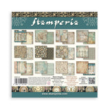 Stamperia Gardens of Time 8x8 Maxi Background Pad (SBBS142)
