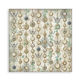 Stamperia Gardens of Time 8x8 Maxi Background Pad (SBBS142)