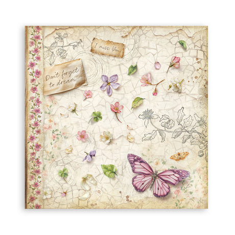 Stamperia All Around 8x8 Inch Paper Pack (SBBS143)