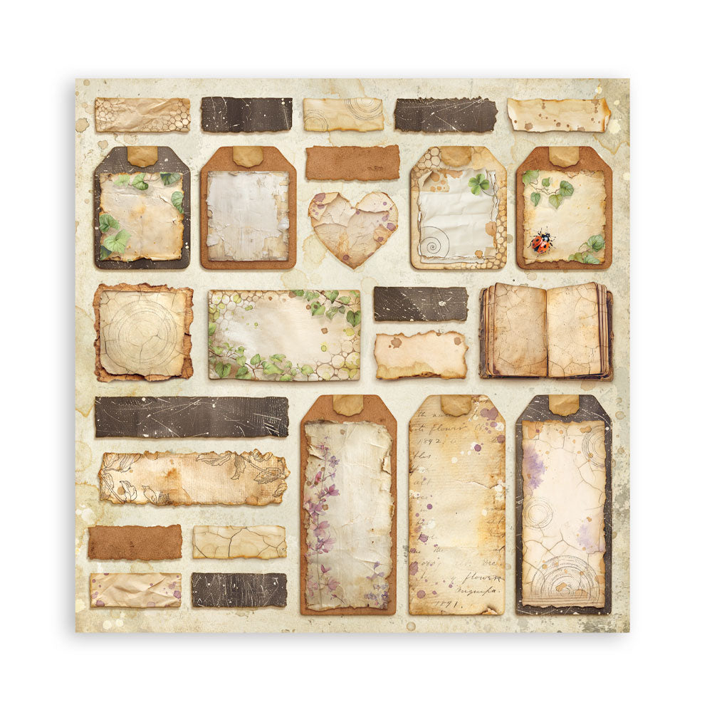 Stamperia All Around 8x8 Inch Paper Pack (SBBS143)