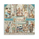 Stamperia Symphony 8x8 Inch Paper Pack by Sara Alcobendas (SBBS144)