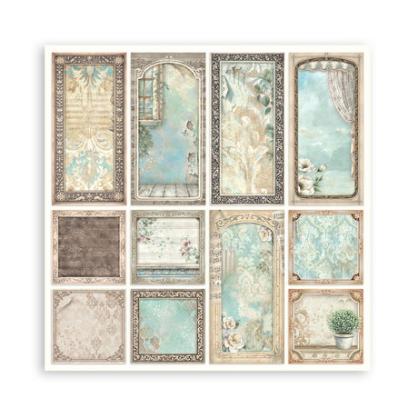 Stamperia Symphony 8x8 Inch Paper Pack by Sara Alcobendas (SBBS144)