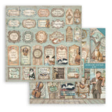 Stamperia Symphony 8x8 Inch Paper Pack by Sara Alcobendas (SBBS144)