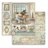 Stamperia Symphony 8x8 Inch Paper Pack by Sara Alcobendas (SBBS144)
