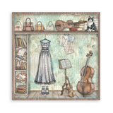 Stamperia Symphony 8x8 Inch Paper Pack by Sara Alcobendas (SBBS144)