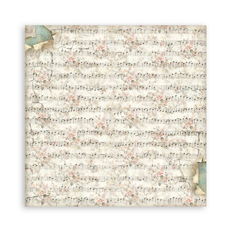 Stamperia Symphony 8x8 Inch Paper Pack Maxi Background Selection by Sara Alcobendas (SBBS145)