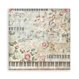 Stamperia Symphony 8x8 Inch Paper Pack Maxi Background Selection by Sara Alcobendas (SBBS145)